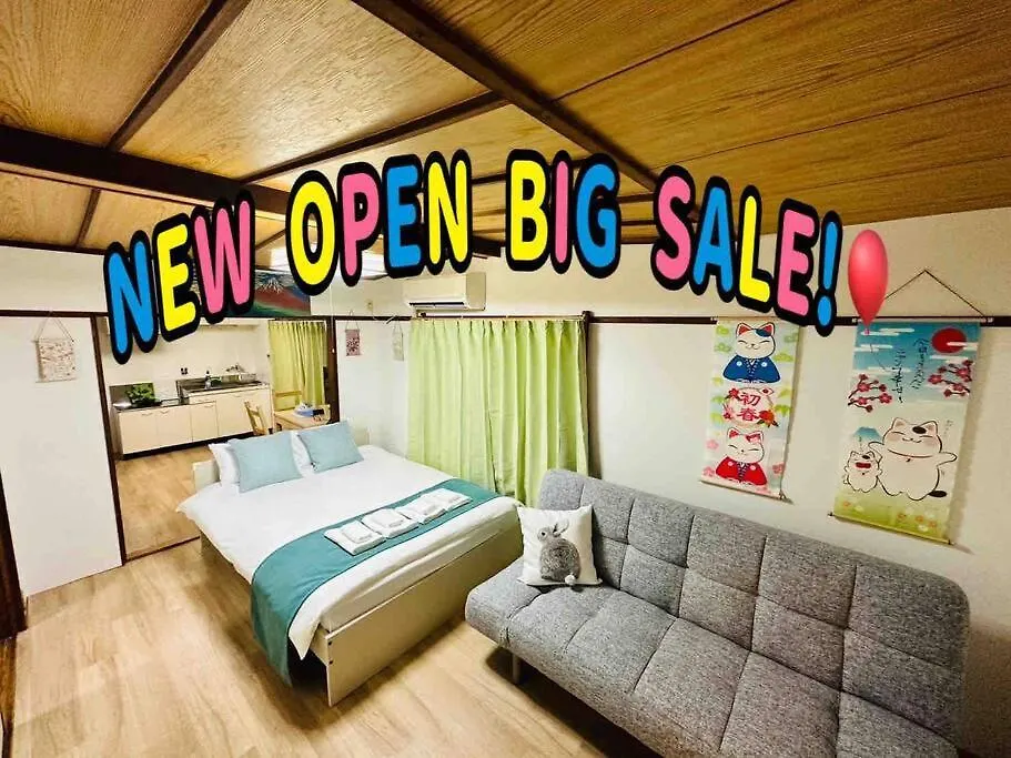 Apartament 205Gblhouse,黒門市場がすぐ目の前,徒歩30秒,大阪人気の観光エリアへ徒歩圏内道頓堀徒歩7分,南海難波駅徒歩6分
